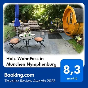 Holz-wohnfass In München-nymphenburg Apartment